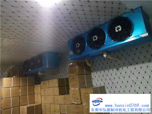 深圳拆裝冷庫完工交付，邊試機(jī)邊進(jìn)貨